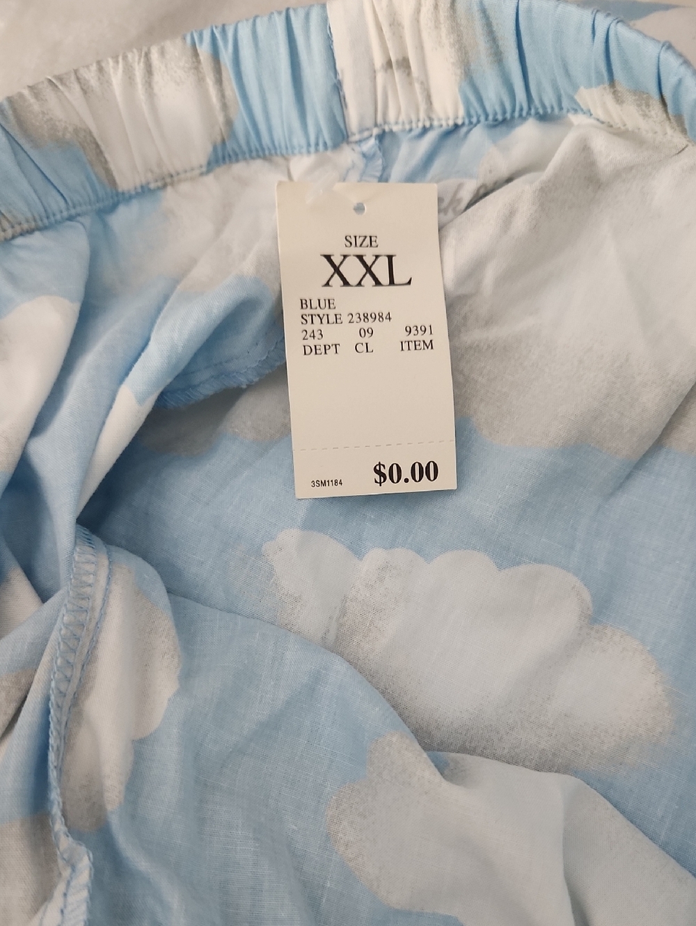 Nick & Nora Rare Vintage Cloud Cotton Pj Pant XXL - Picture 5 of 5